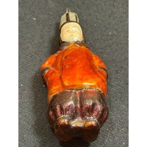 Vintage Figural Women Oriental Style Ornament Glass